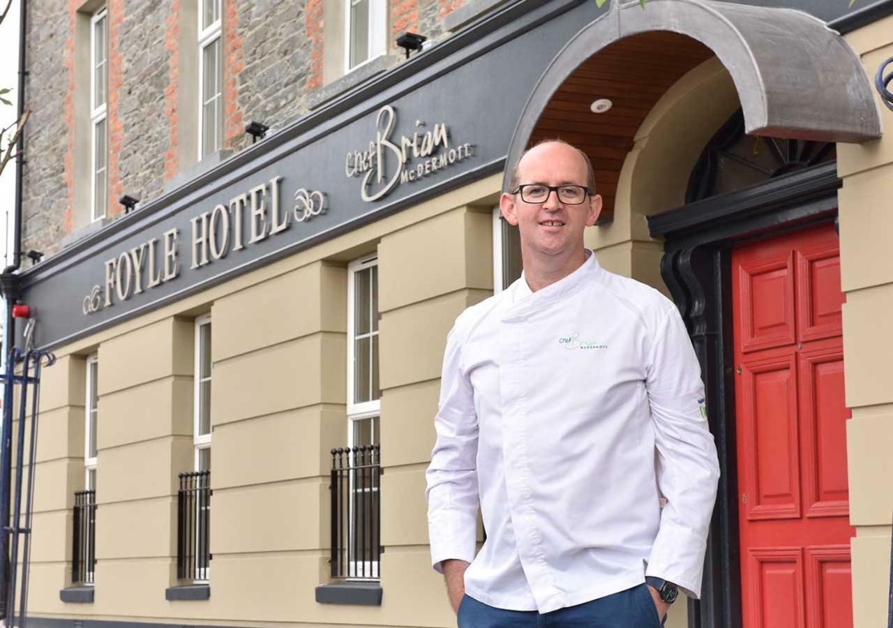 Foyle Hotel Moville Bagian luar foto